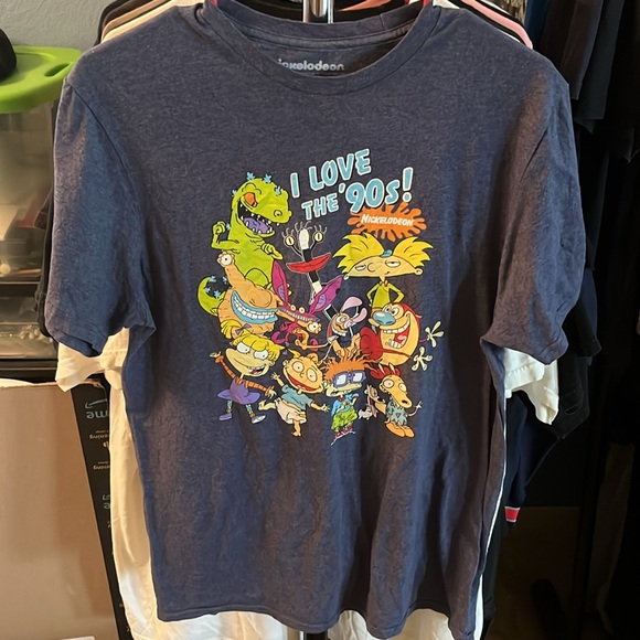 I Love the 90’s Nickelodeon Medium Shirt - Picture 2 of 4